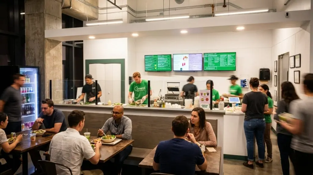 Greens Salad Co. at INTRO